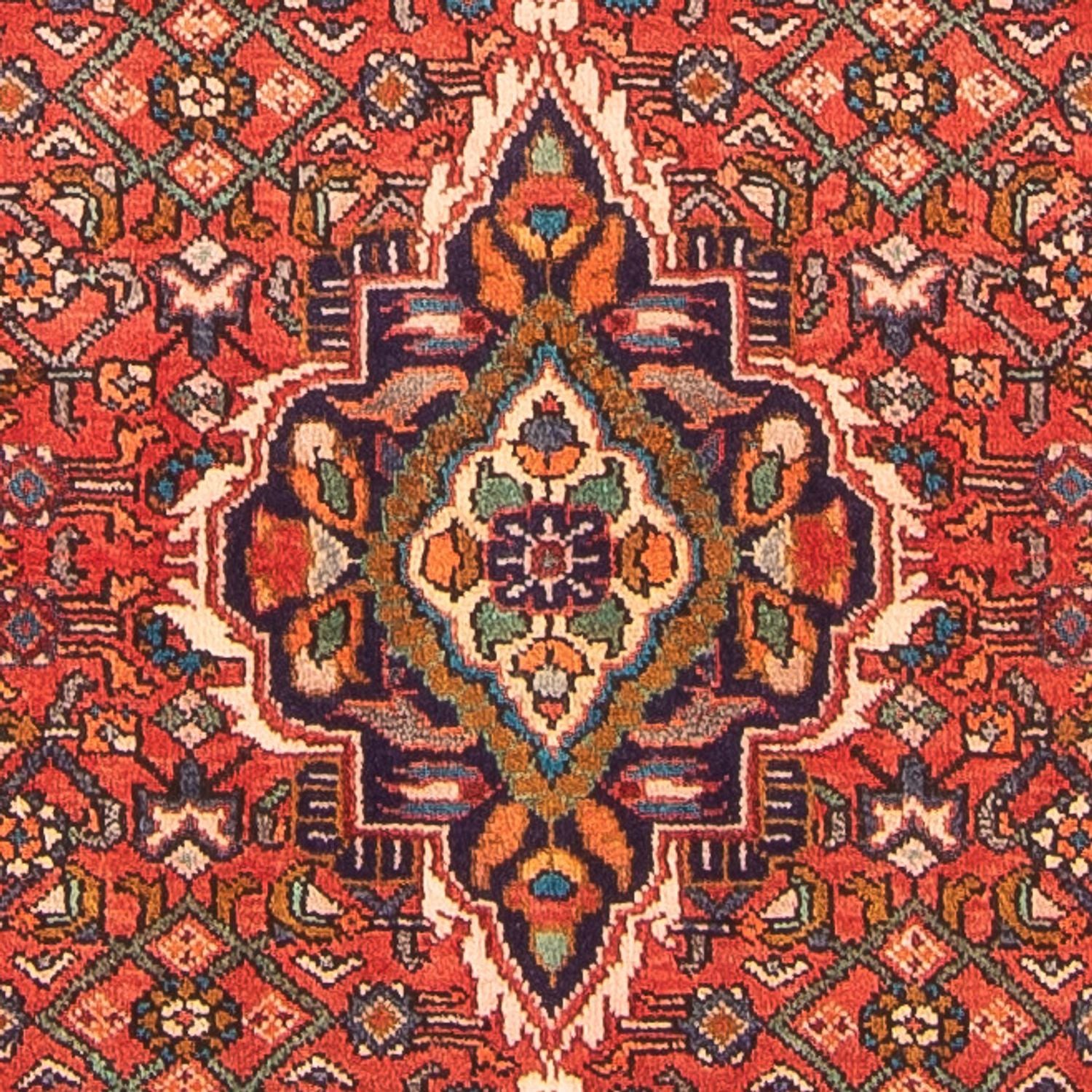 Løber Persisk tæppe - Nomadisk - 332 x 118 cm - rød
