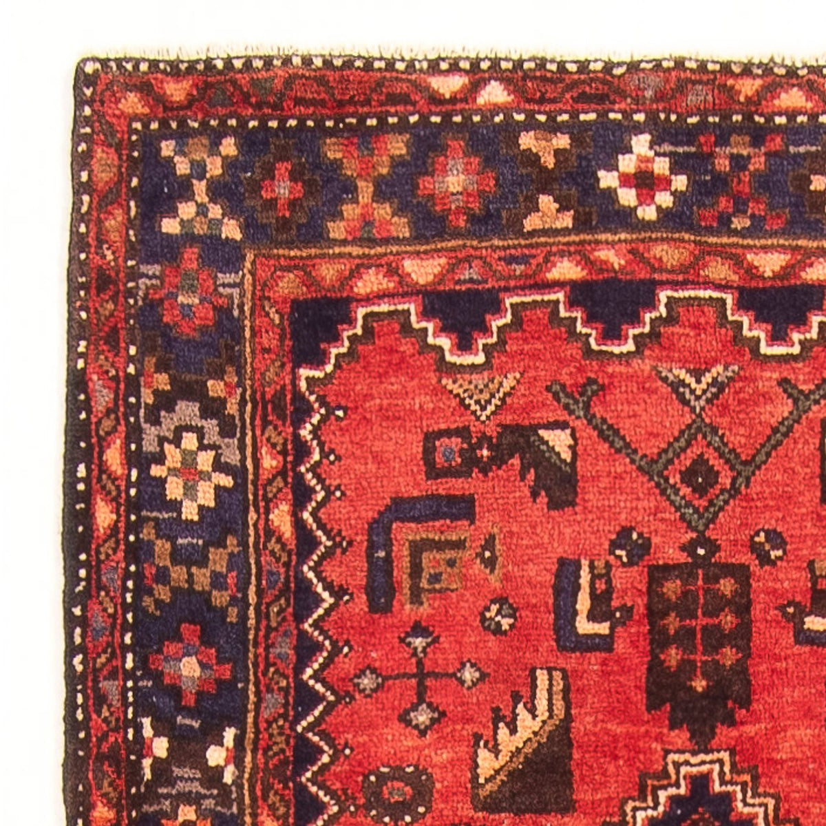 Løber Persisk tæppe - Bijar - 314 x 110 cm - rød