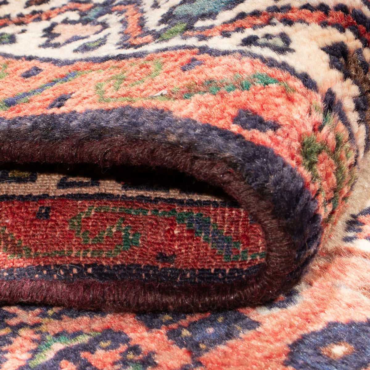 Løber Persisk tæppe - Nomadisk - 288 x 102 cm - rød