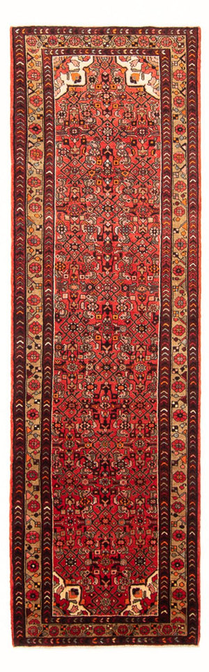 Løber Persisk tæppe - Nomadisk - 328 x 116 cm - rød