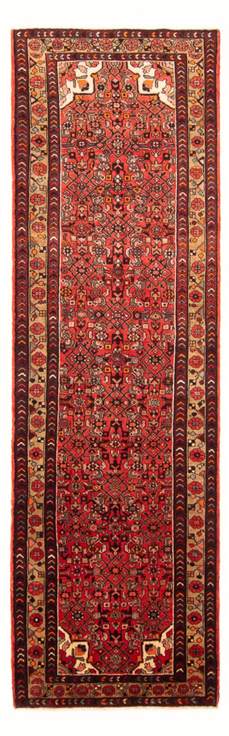 Løber Persisk tæppe - Nomadisk - 328 x 116 cm - rød