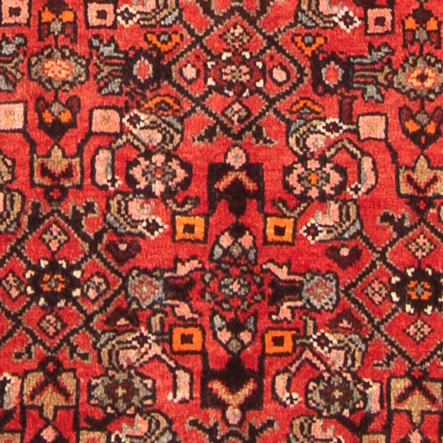 Løber Persisk tæppe - Nomadisk - 328 x 116 cm - rød