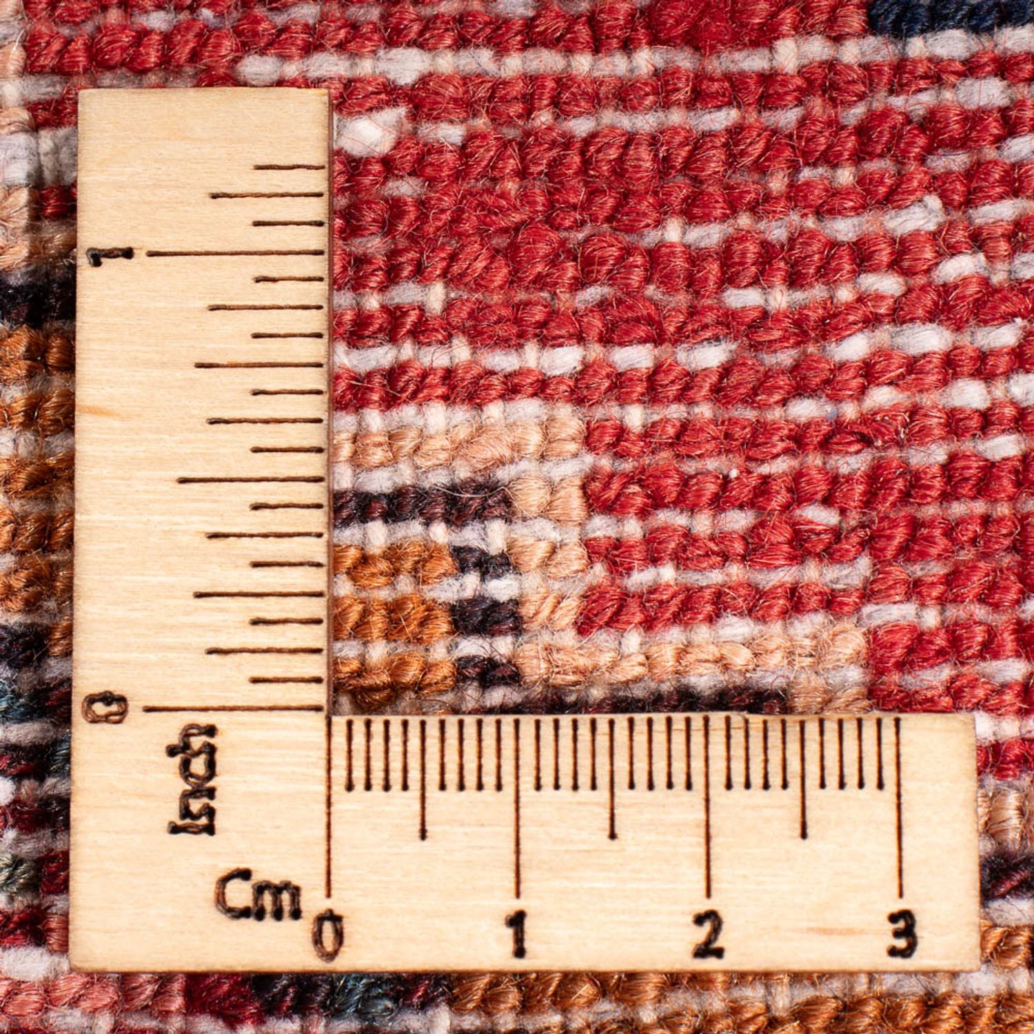 Løber Persisk tæppe - Nomadisk - 325 x 100 cm - rød