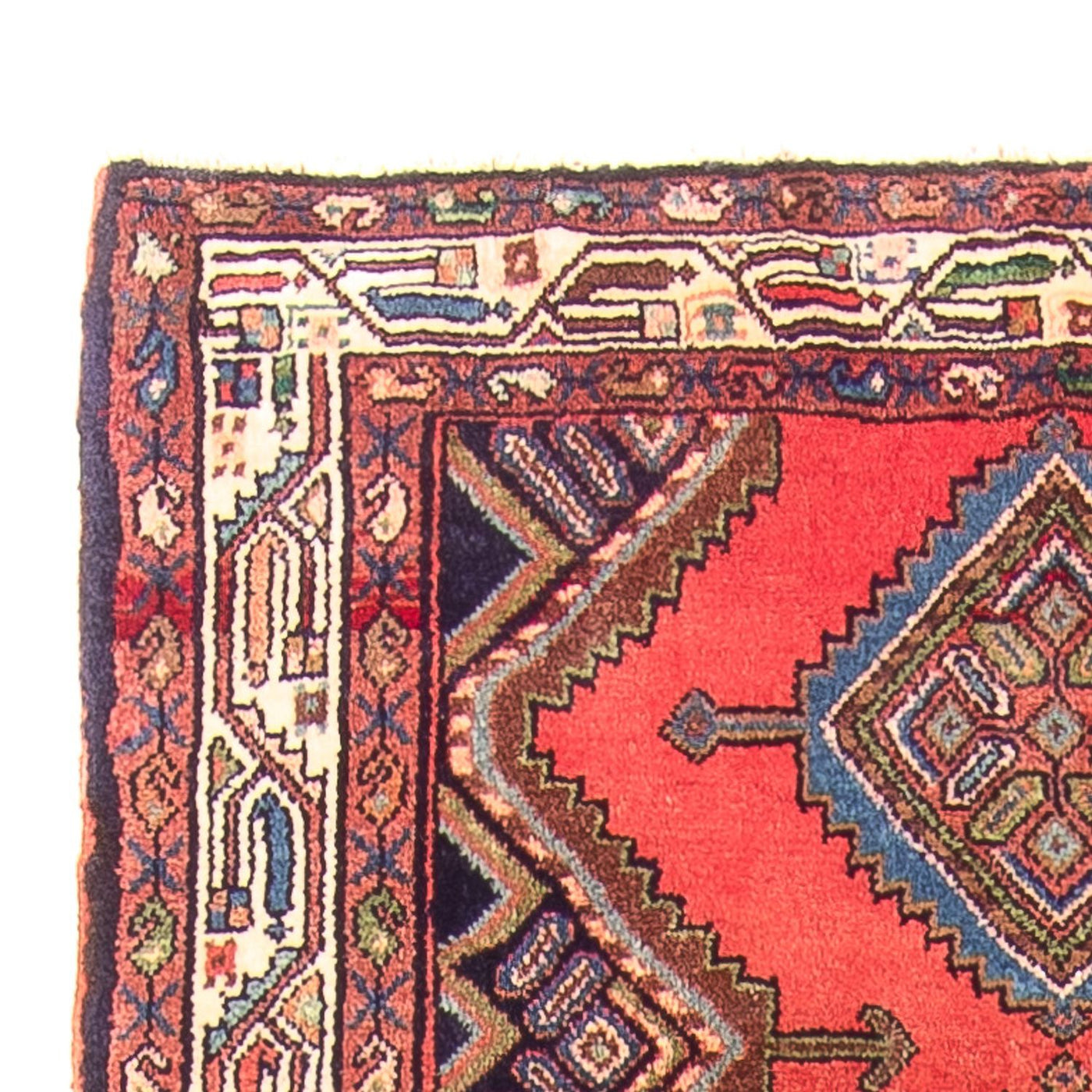 Løber Persisk tæppe - Nomadisk - 275 x 103 cm - rød