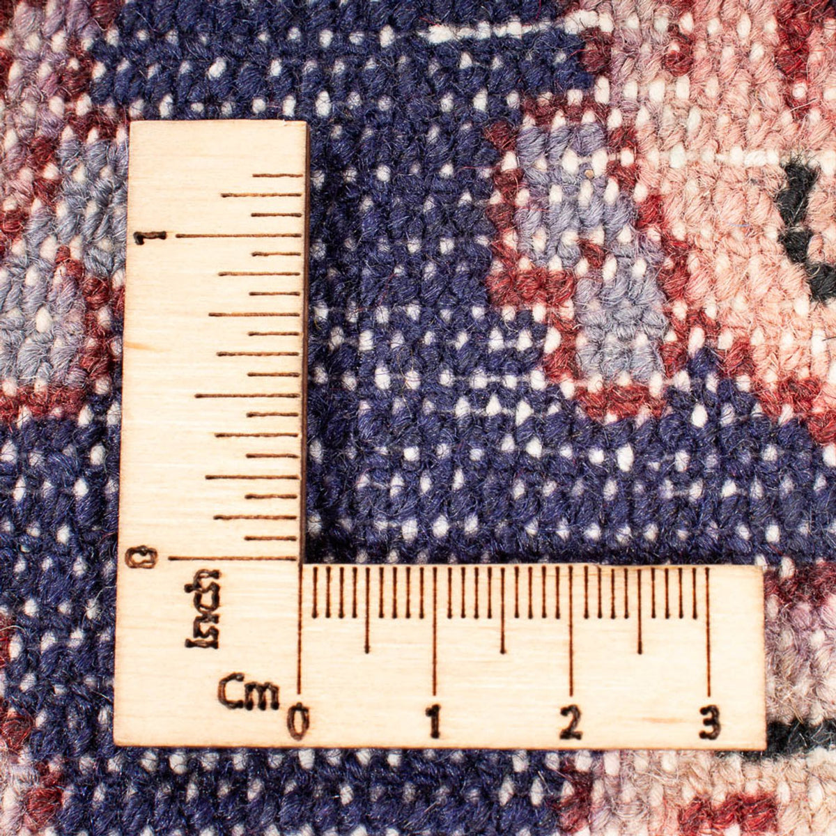 Løber Persisk tæppe - Nomadisk - 336 x 102 cm - mørkeblå