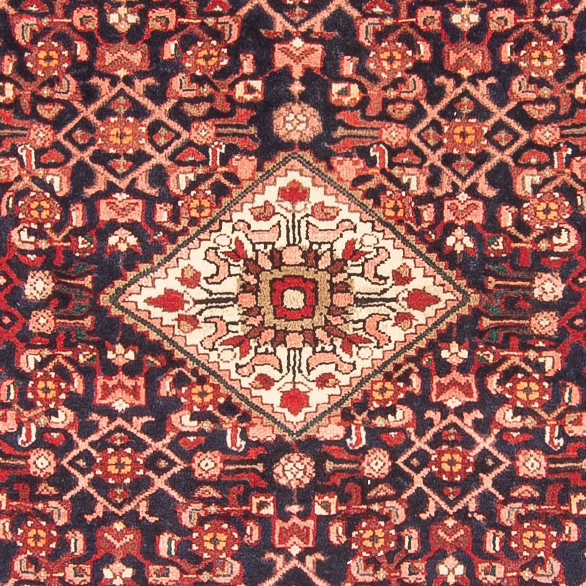 Løber Persisk tæppe - Nomadisk - 310 x 112 cm - mørkeblå