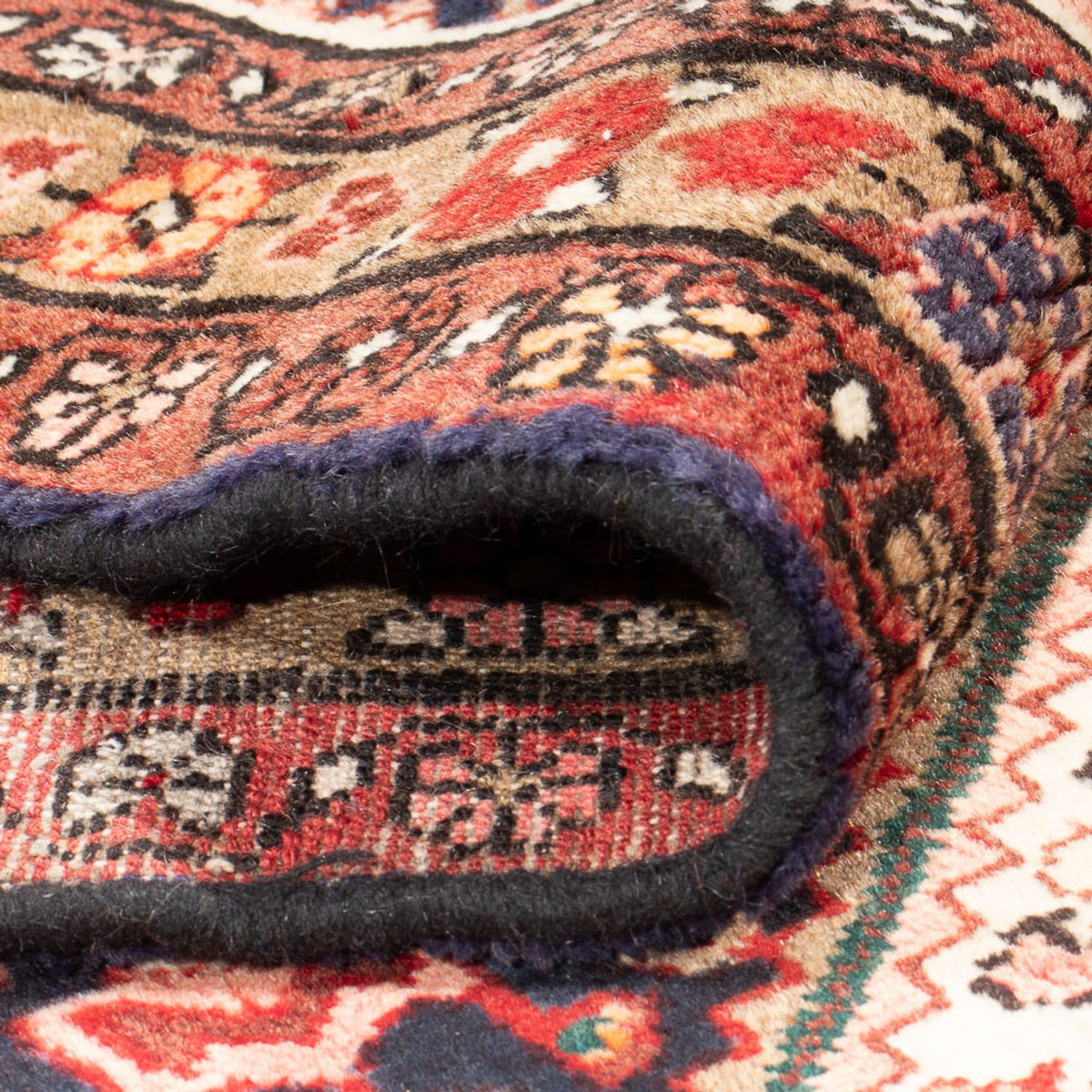 Løber Persisk tæppe - Nomadisk - 310 x 112 cm - mørkeblå