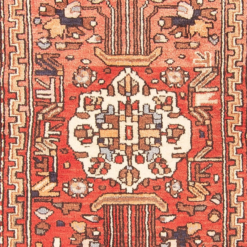 Løber Persisk tæppe - Nomadisk - 321 x 113 cm - rød