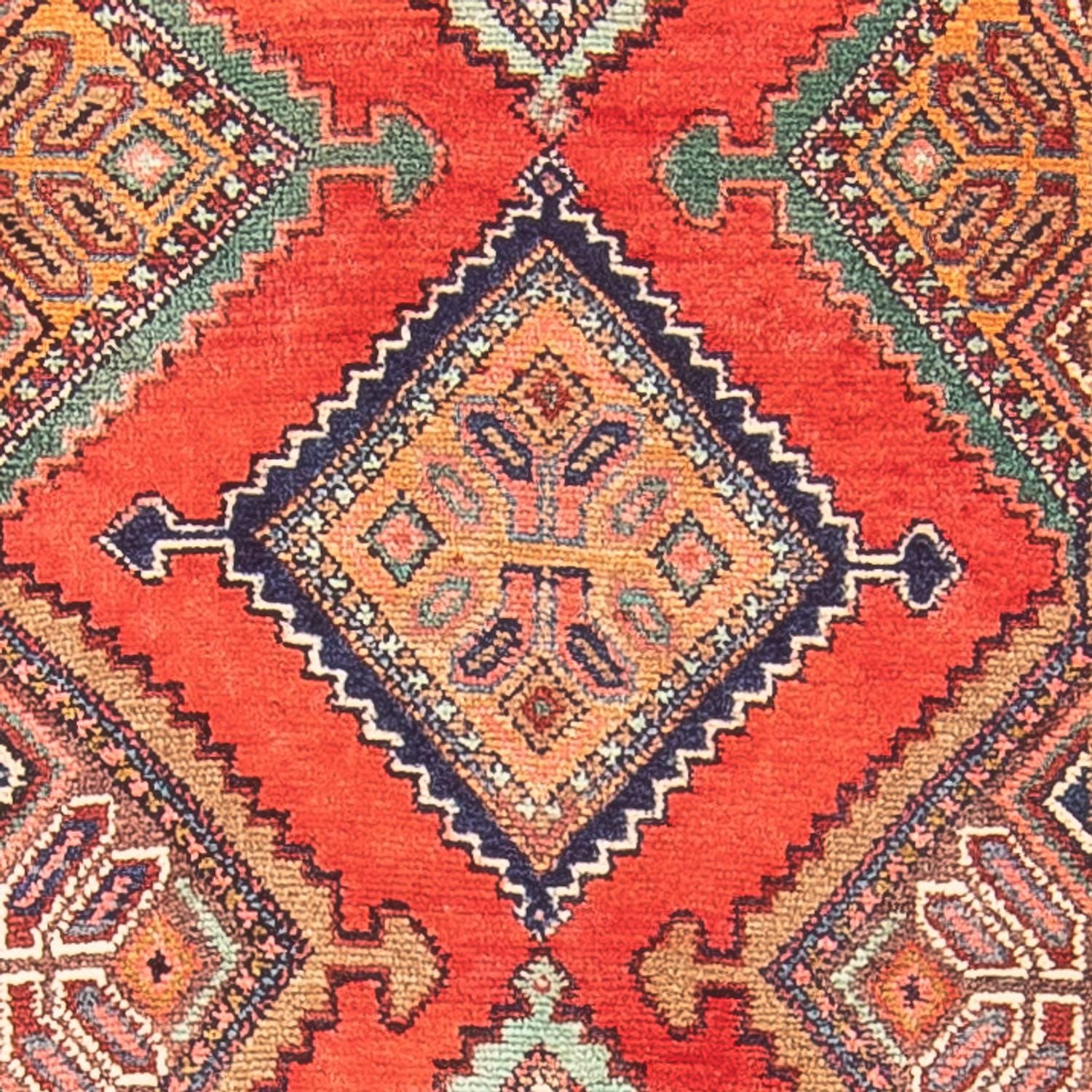 Løber Persisk tæppe - Nomadisk - 277 x 108 cm - rød