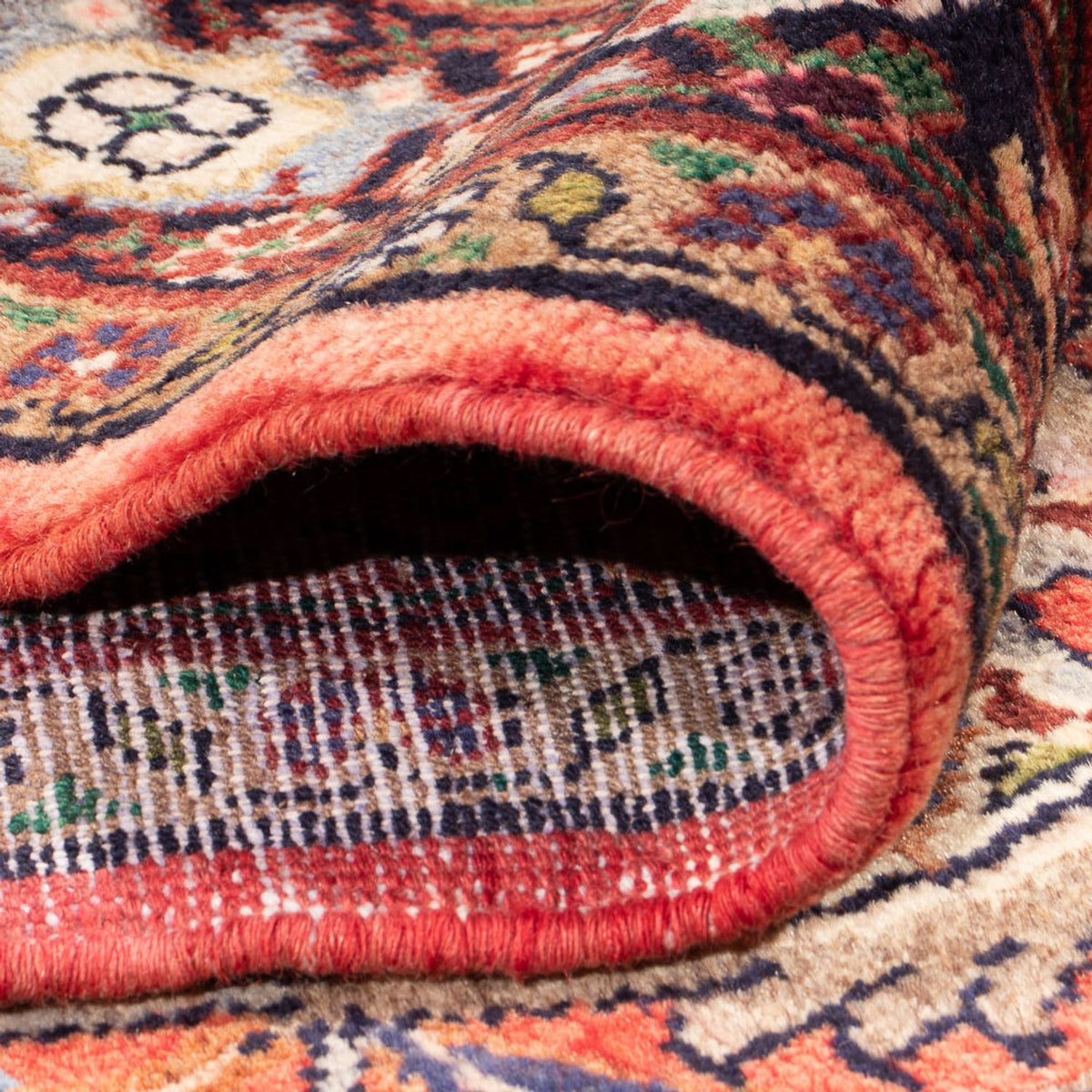 Løber Persisk tæppe - Nomadisk - 314 x 110 cm - rød