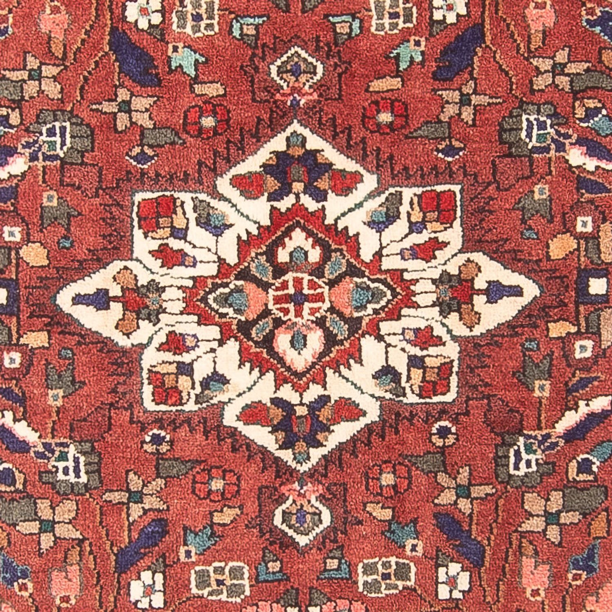 Løber Persisk tæppe - Nomadisk - 300 x 113 cm - rød