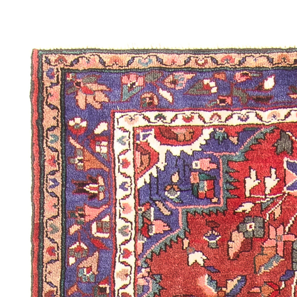 Løber Persisk tæppe - Nomadisk - 300 x 113 cm - rød