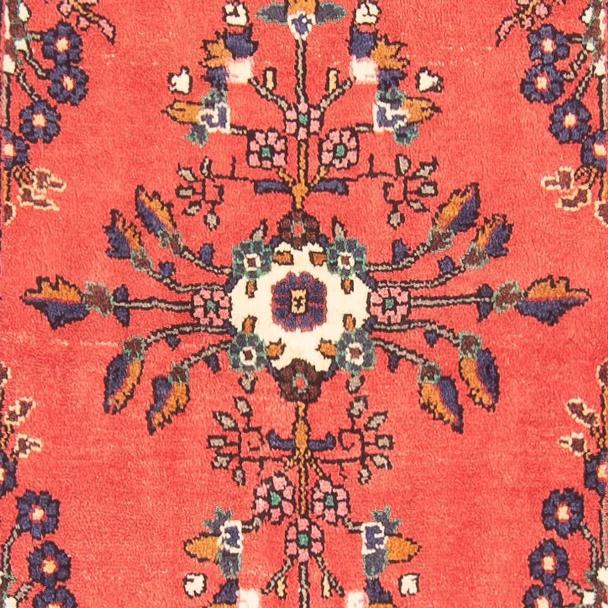 Løber Persisk tæppe - Nomadisk - 291 x 106 cm - rød