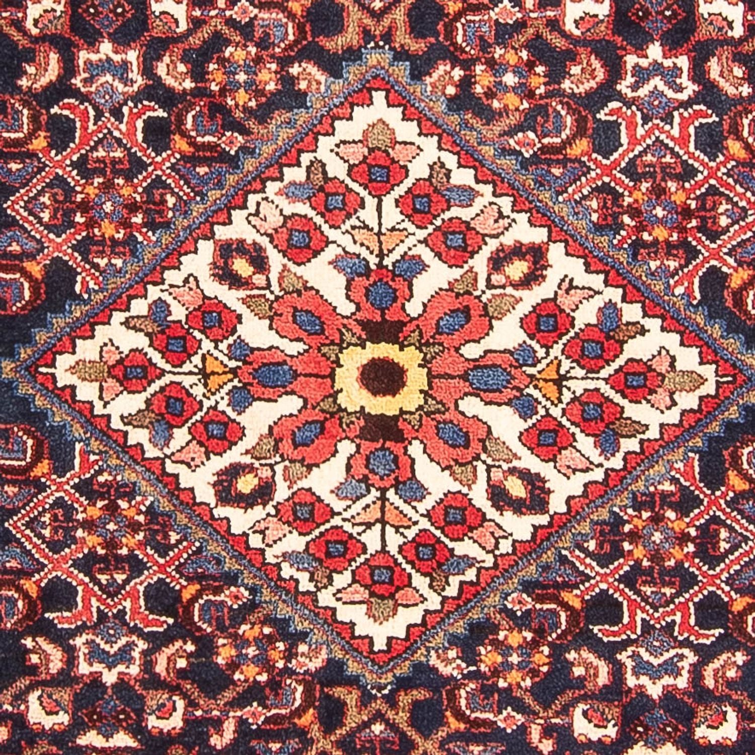 Løber Persisk tæppe - Nomadisk - 330 x 116 cm - mørkeblå