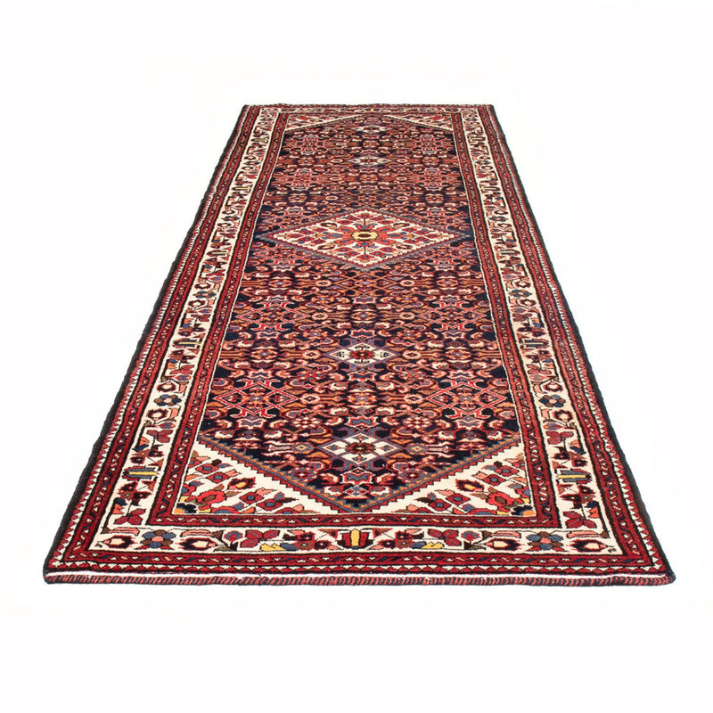Løber Persisk tæppe - Nomadisk - 330 x 116 cm - mørkeblå