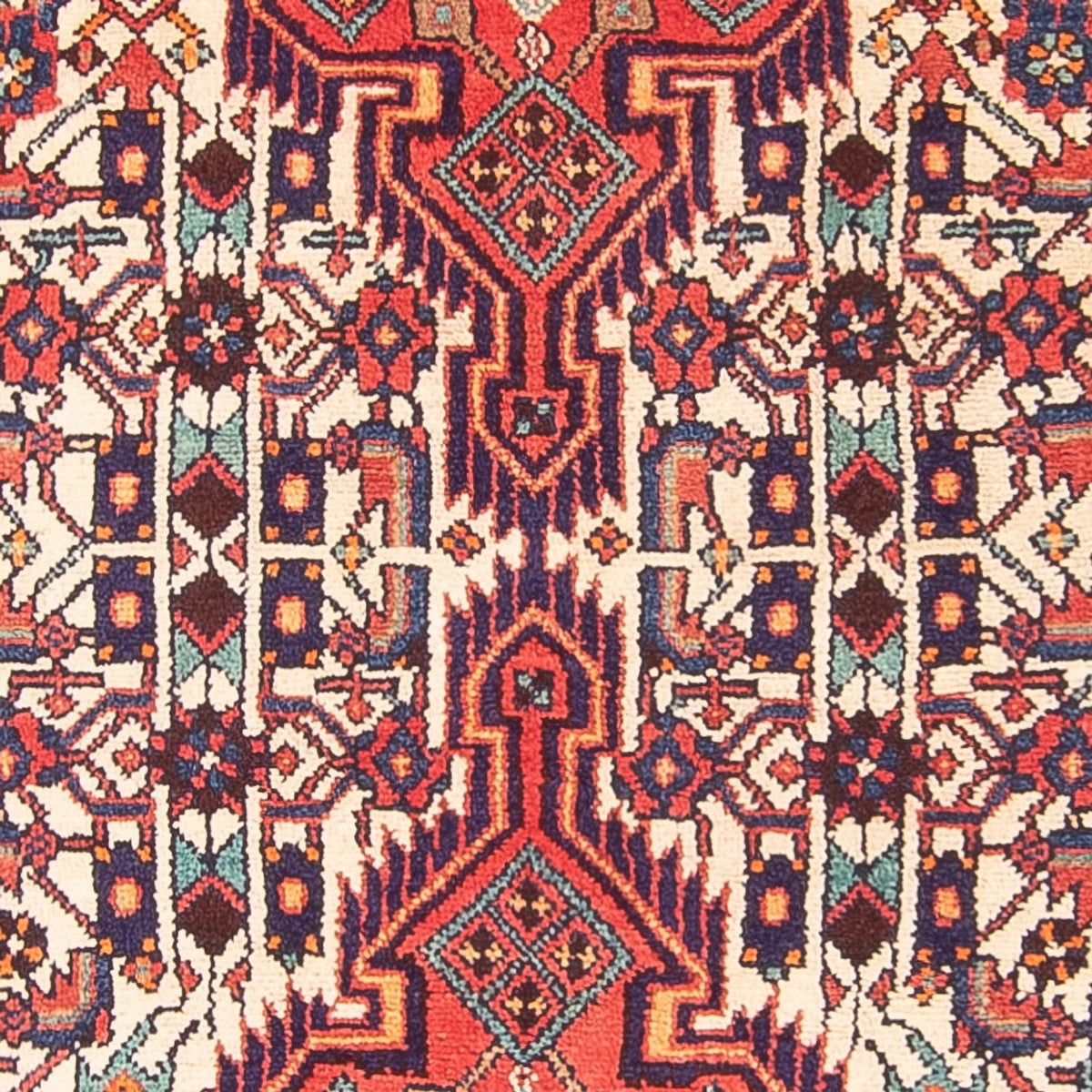 Løber Persisk tæppe - Nomadisk - 286 x 112 cm - creme