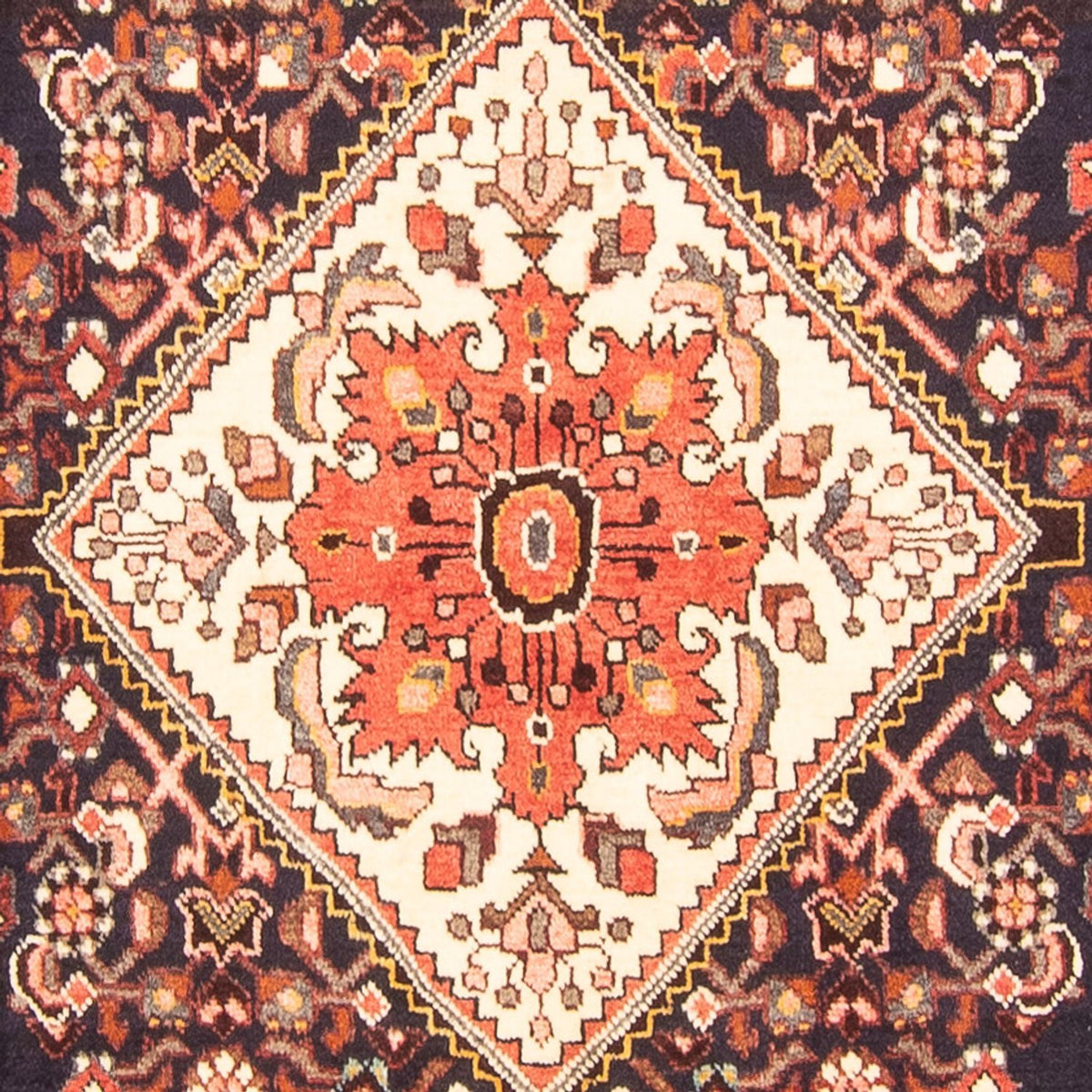 Løber Persisk tæppe - Nomadisk - 307 x 122 cm - mørkeblå