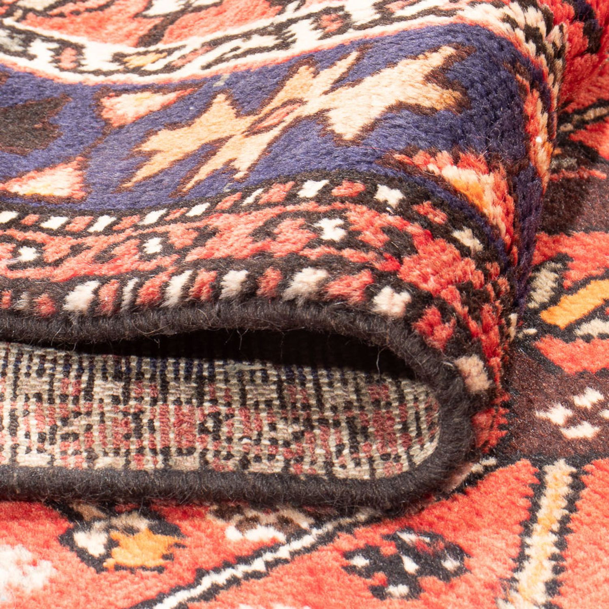 Løber Persisk tæppe - Bijar - 300 x 106 cm - rød