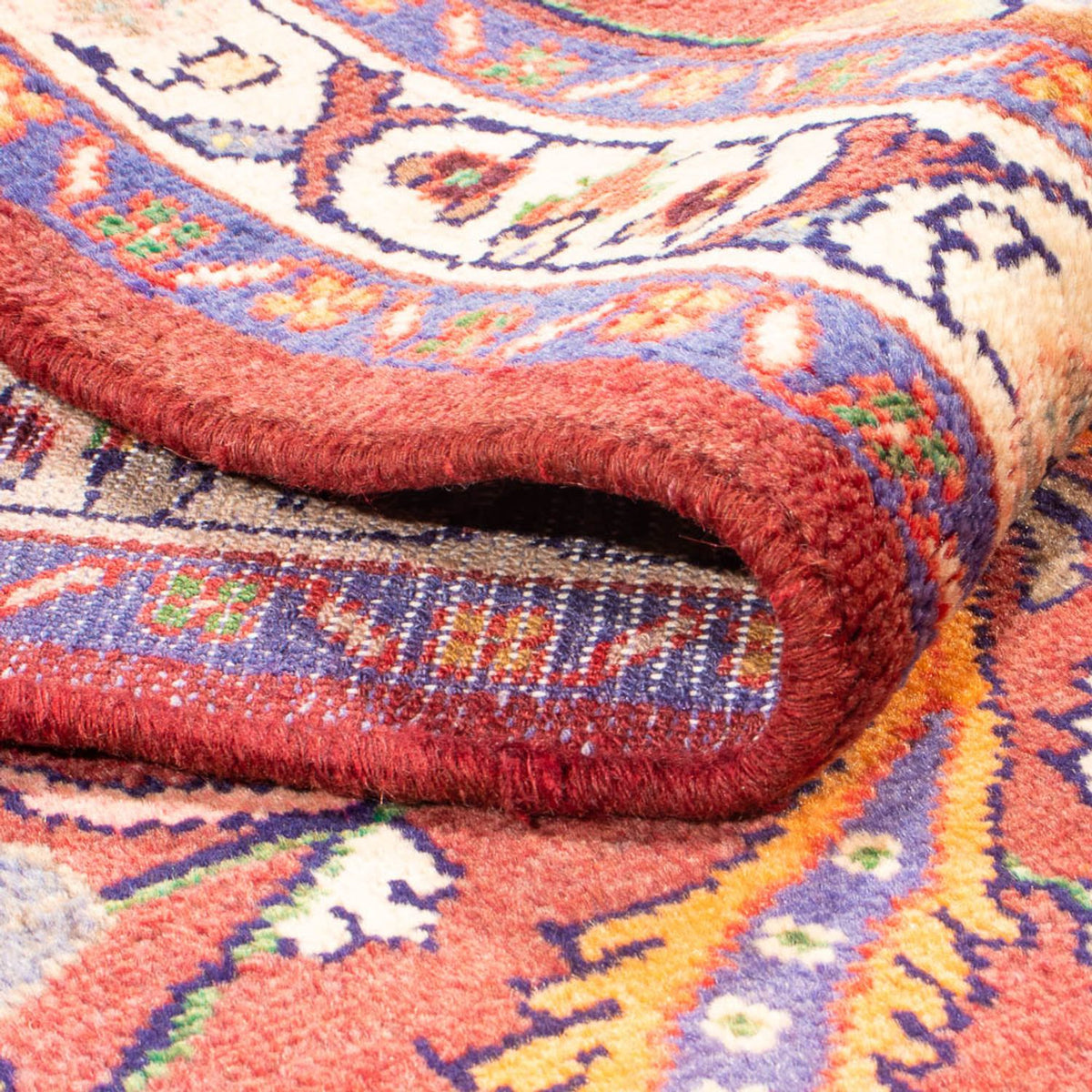 Løber Persisk tæppe - Nomadisk - 274 x 105 cm - rød