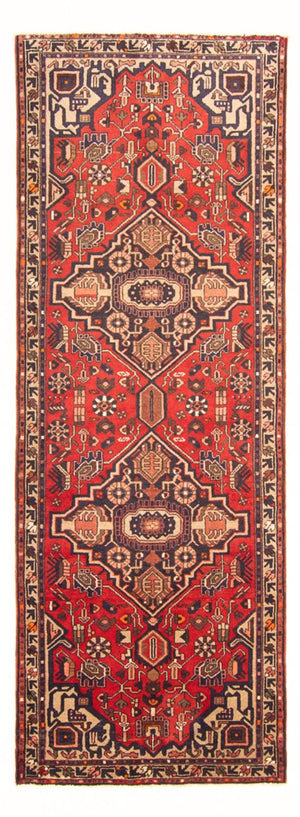 Løber Persisk tæppe - Bijar - 293 x 109 cm - rød
