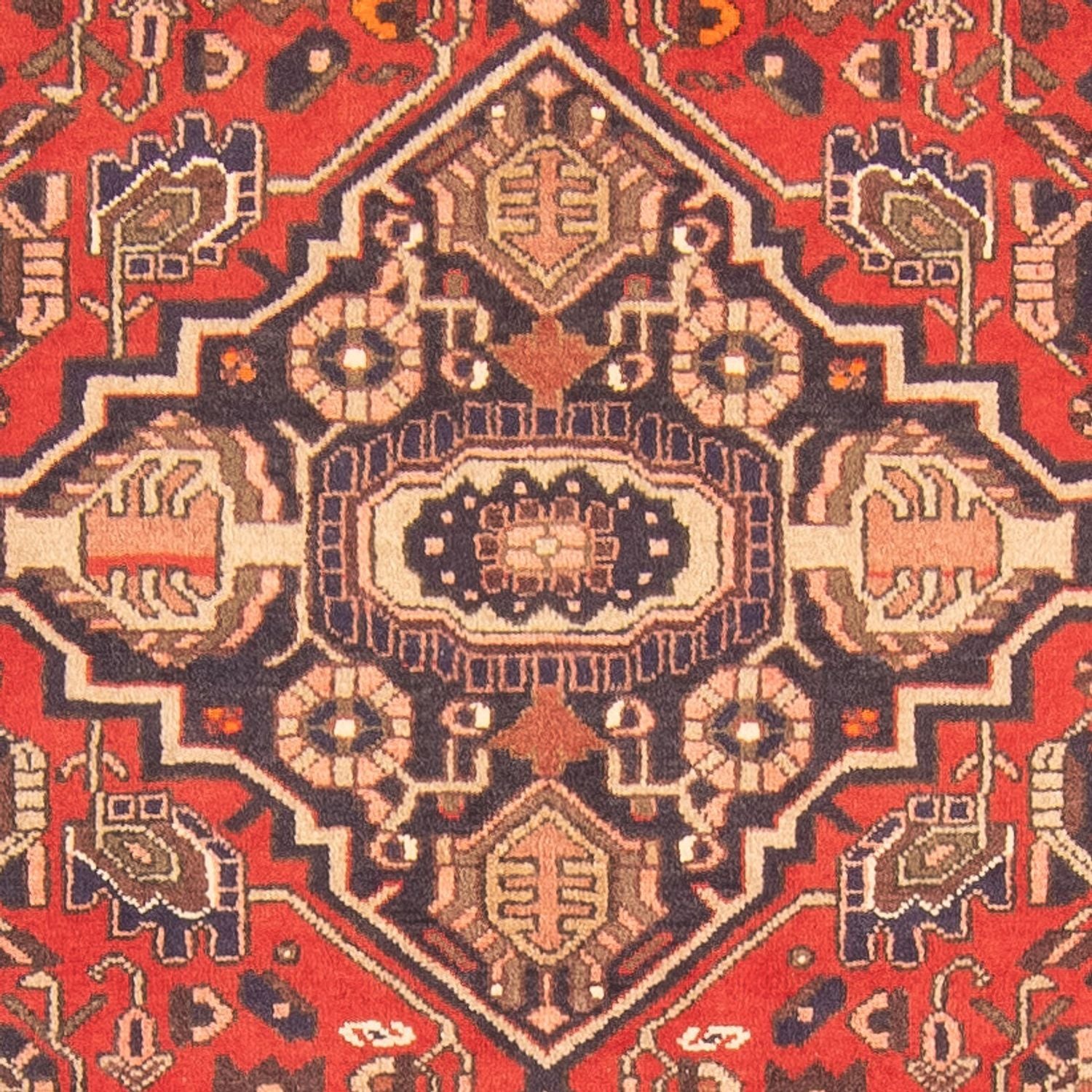 Løber Persisk tæppe - Bijar - 293 x 109 cm - rød