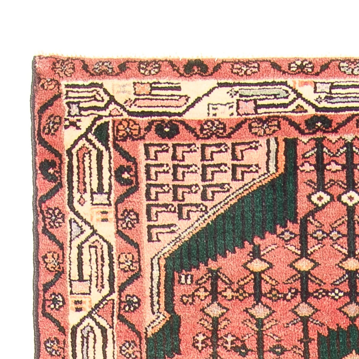 Løber Persisk tæppe - Nomadisk - 293 x 104 cm - rød