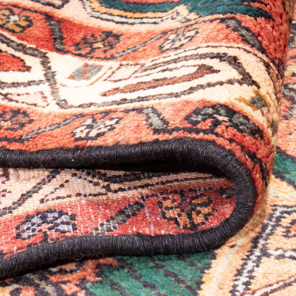 Løber Persisk tæppe - Nomadisk - 293 x 104 cm - rød