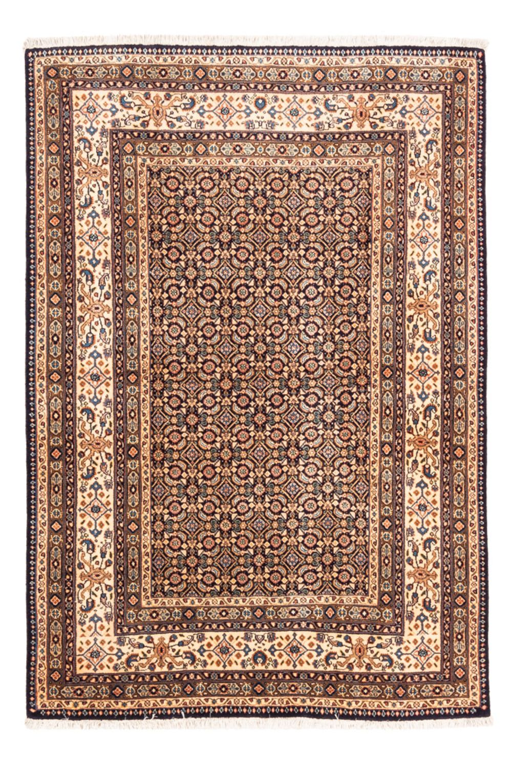 Persisk tæppe - Classic - 145 x 103 cm - mørkeblå