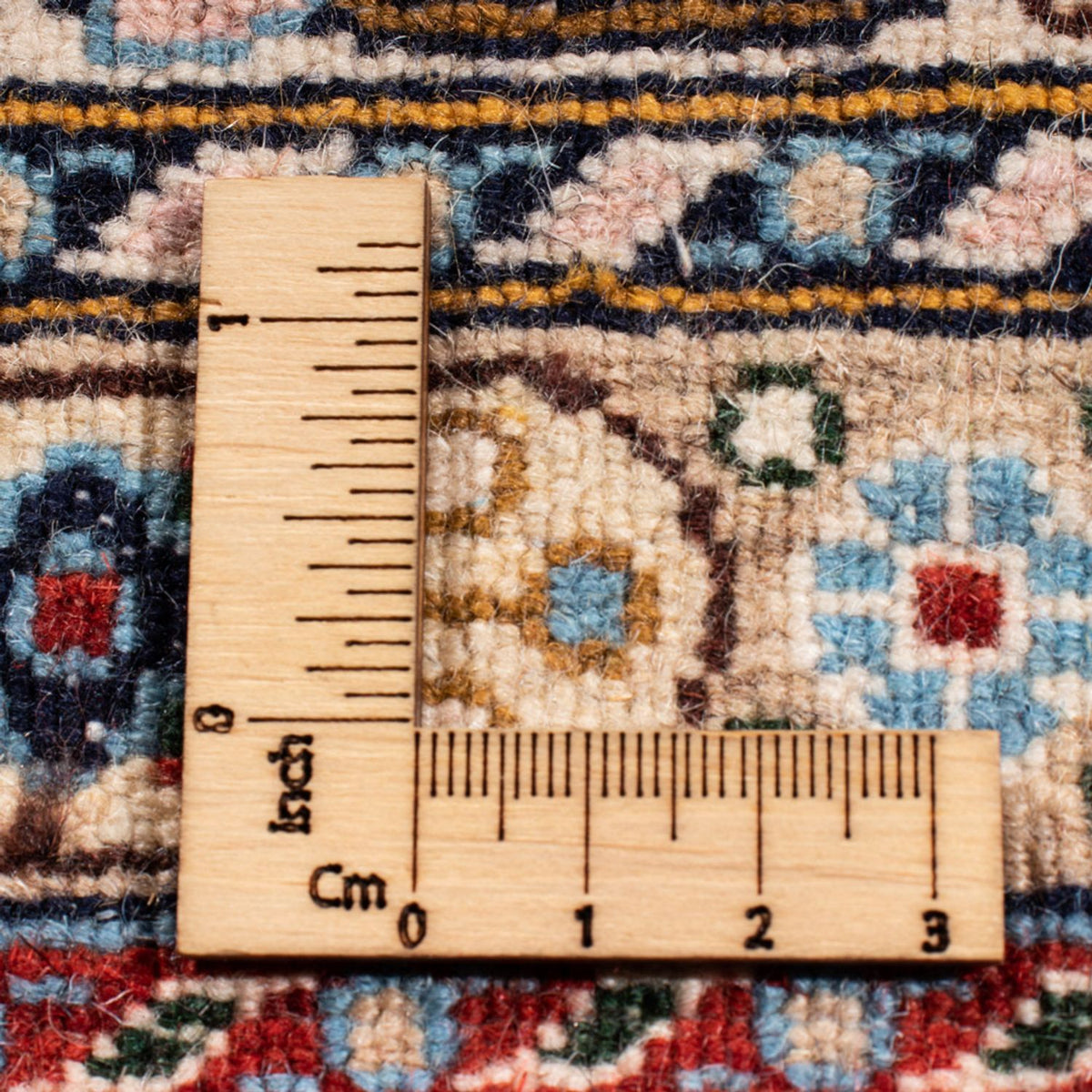 Persisk tæppe - Classic - 197 x 141 cm - mørkeblå