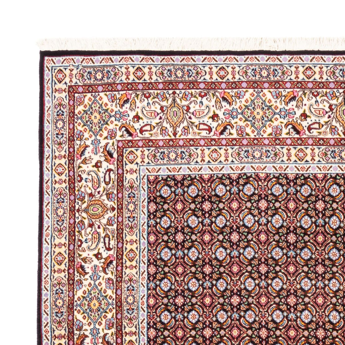 Persisk tæppe - Classic firkantet  - 195 x 193 cm - mørkeblå