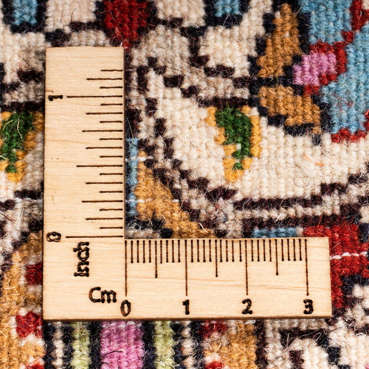 Persisk tæppe - Classic firkantet  - 195 x 193 cm - mørkeblå