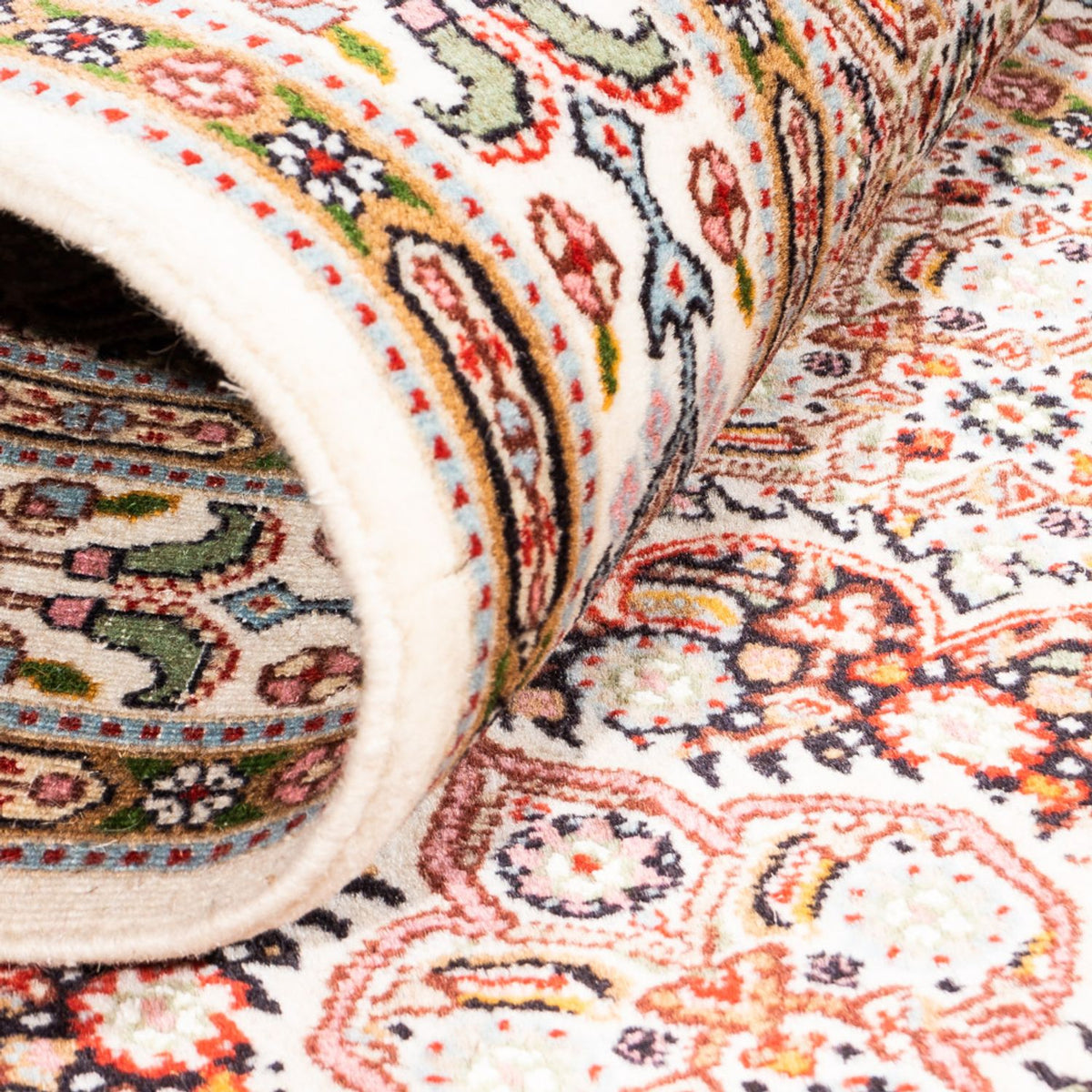 Løber Persisk tæppe - Classic - 299 x 80 cm - creme