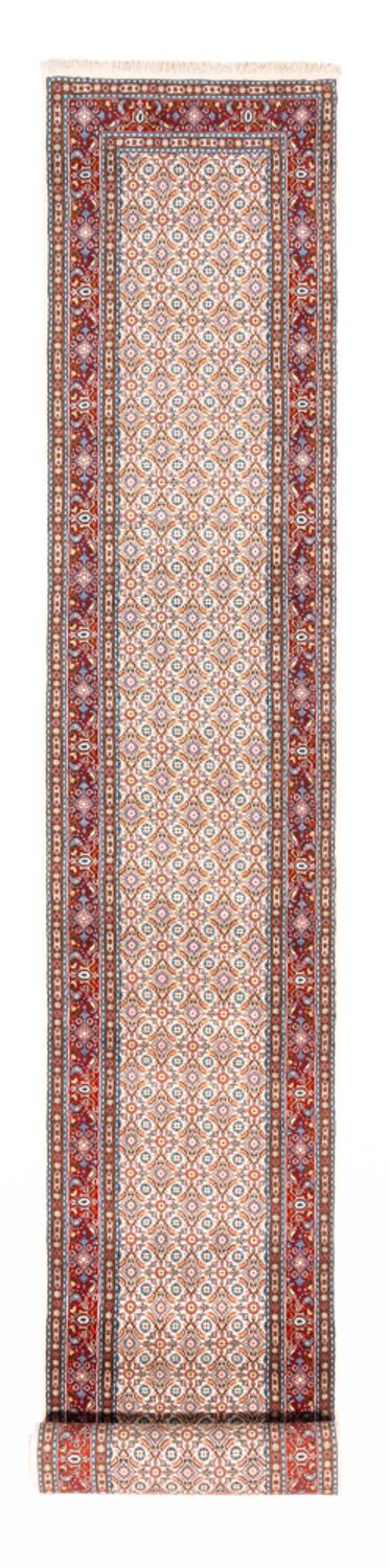 Løber Persisk tæppe - Classic - 498 x 76 cm - creme