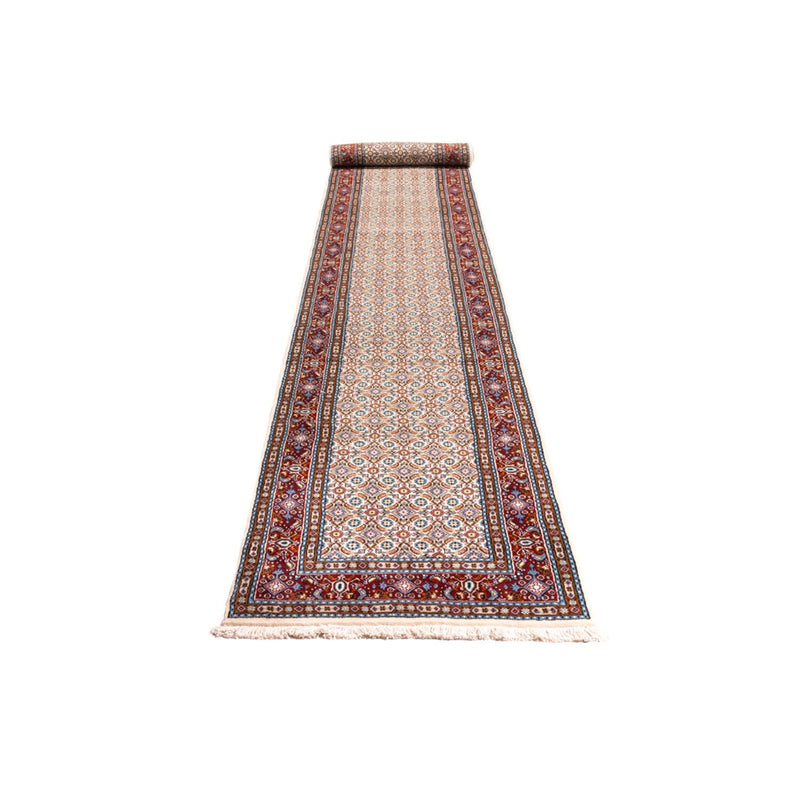 Løber Persisk tæppe - Classic - 498 x 76 cm - creme