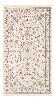 Persisk tæppe - Nain - Premium - 142 x 74 cm - creme