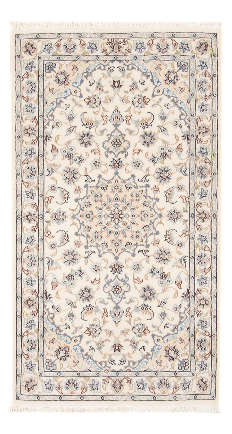 Persisk tæppe - Nain - Premium - 137 x 76 cm - creme