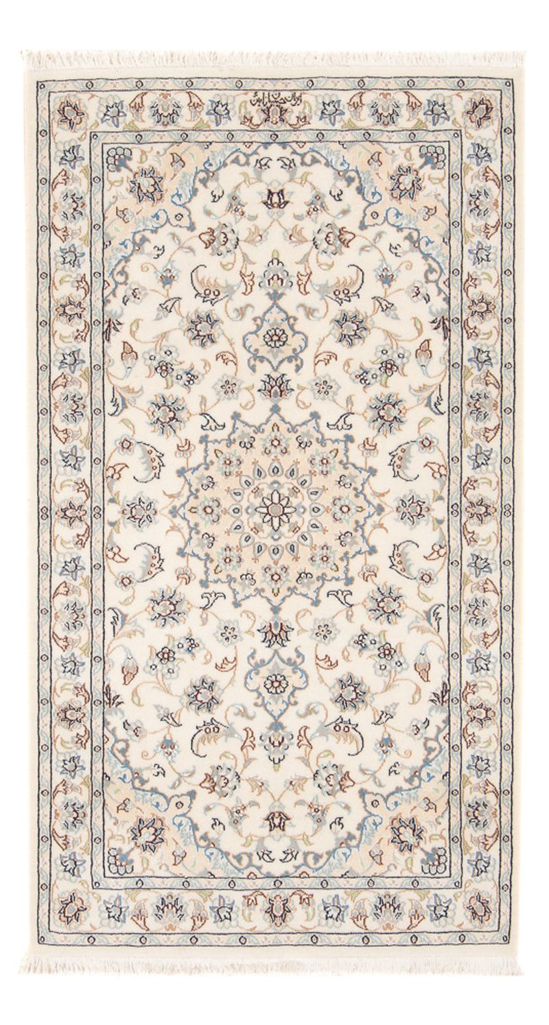 Persisk tæppe - Nain - Premium - 137 x 76 cm - creme