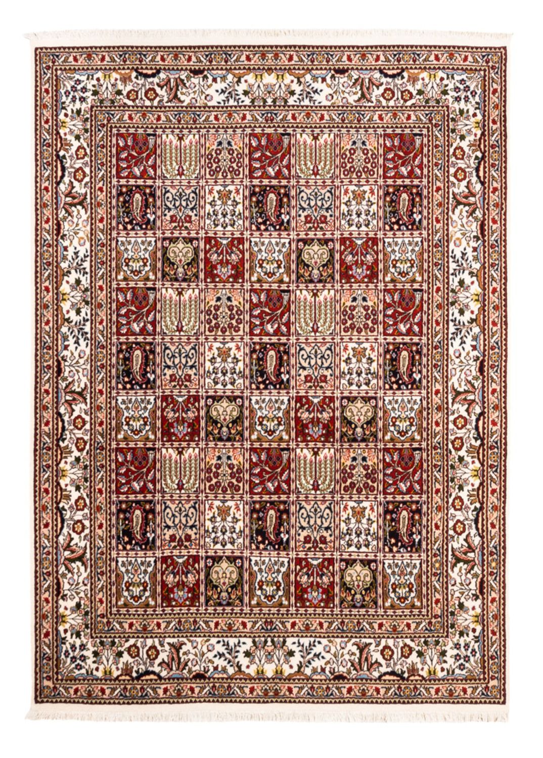 Persisk tæppe - Classic - 204 x 147 cm - flerfarvet