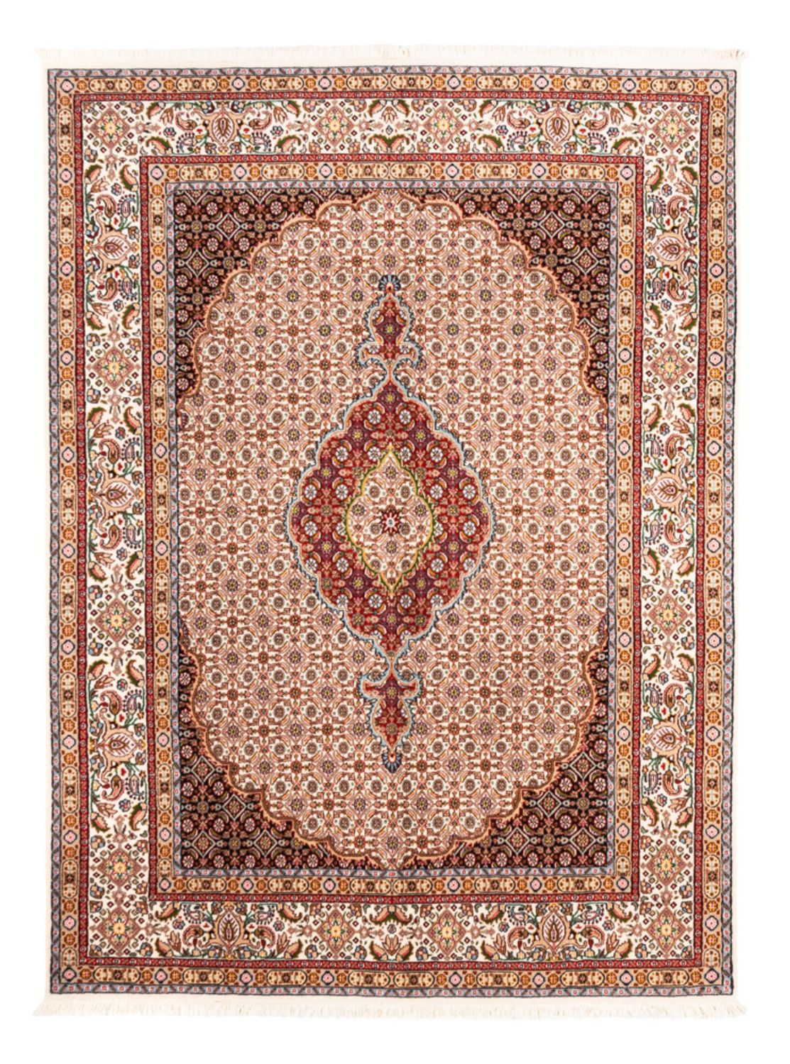 Persisk tæppe - Classic - 195 x 145 cm - creme