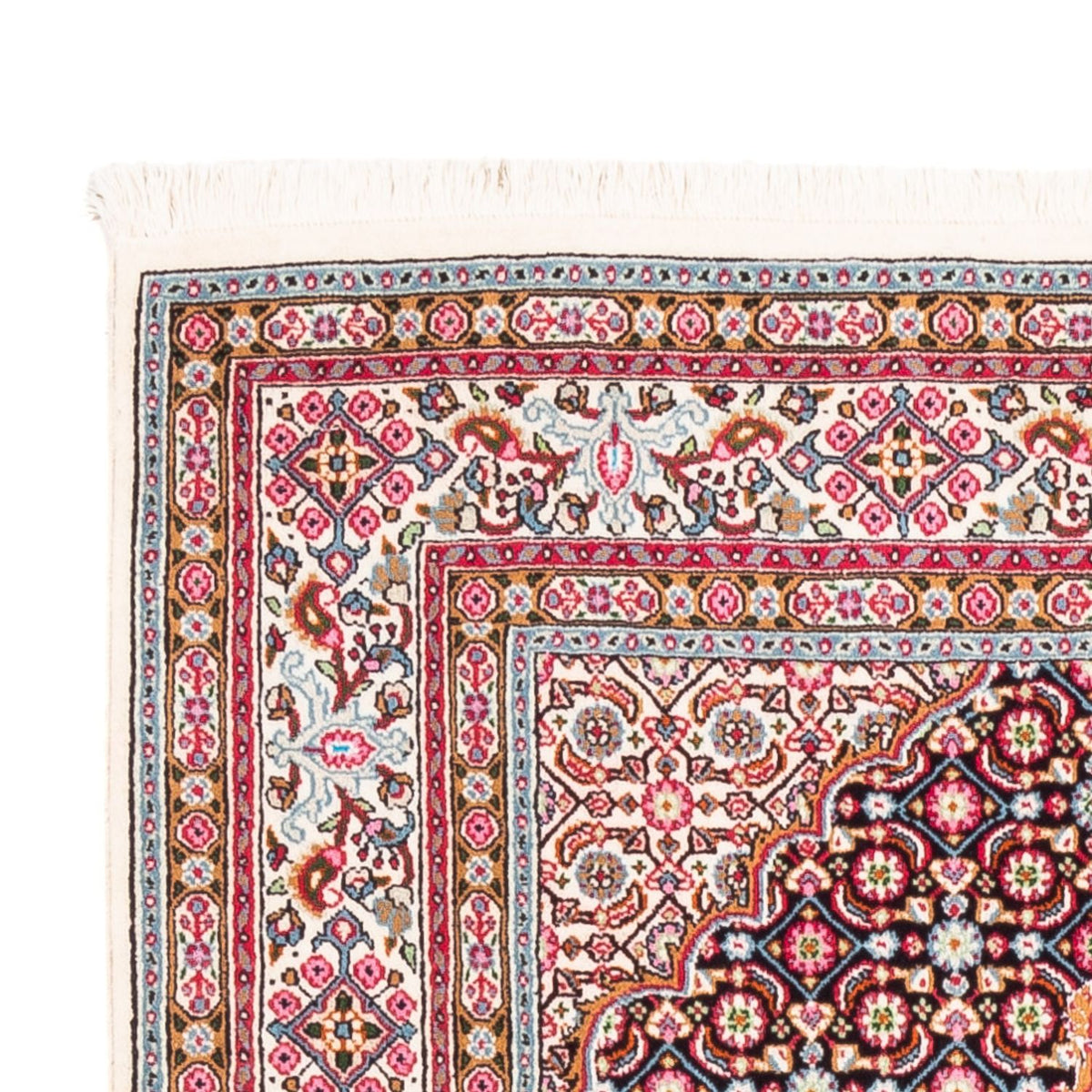 Persisk tæppe - Classic - 148 x 100 cm - mørkeblå