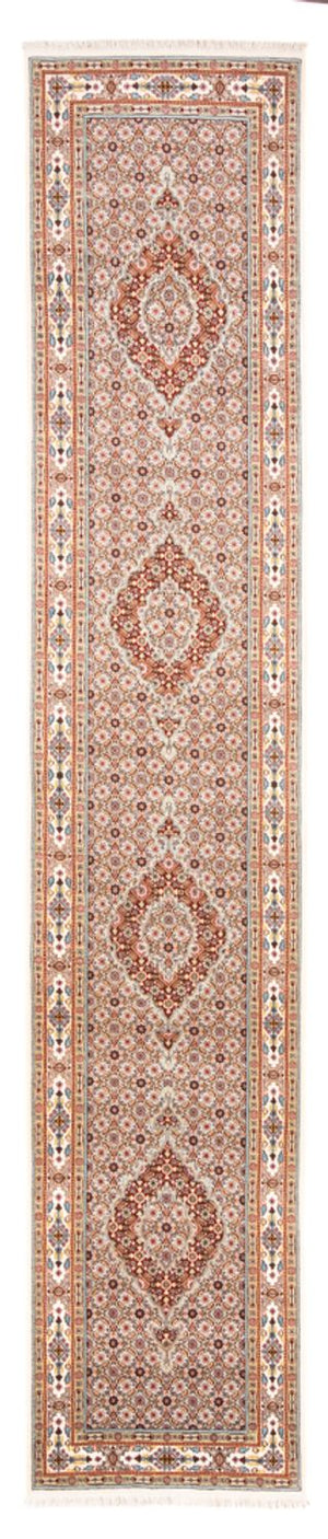 Løber Persisk tæppe - Classic - 390 x 76 cm - creme