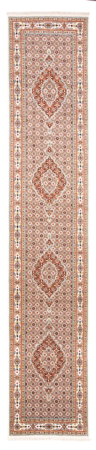 Løber Persisk tæppe - Classic - 390 x 76 cm - creme