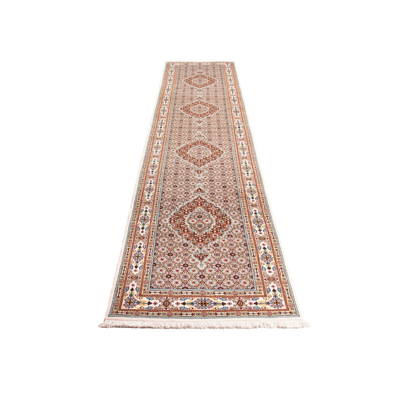 Løber Persisk tæppe - Classic - 390 x 76 cm - creme