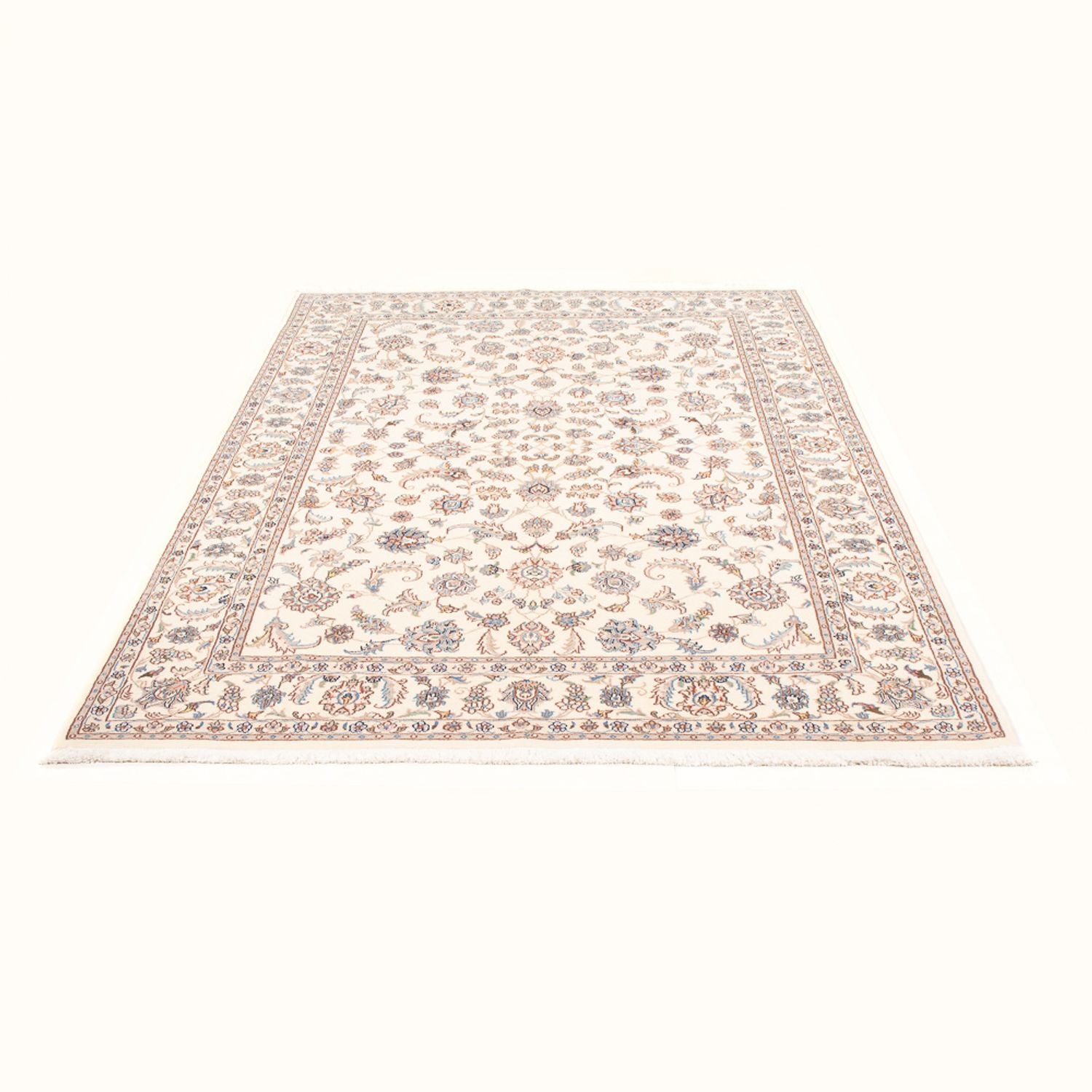 Persisk tæppe - Tabriz - Royal - 213 x 150 cm - creme