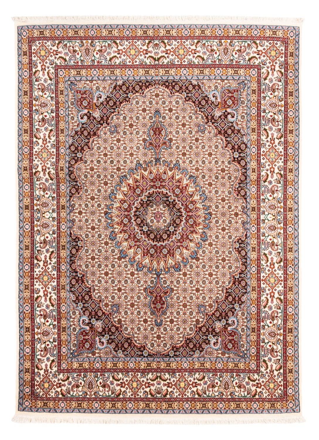 Persisk tæppe - Classic - 198 x 146 cm - creme