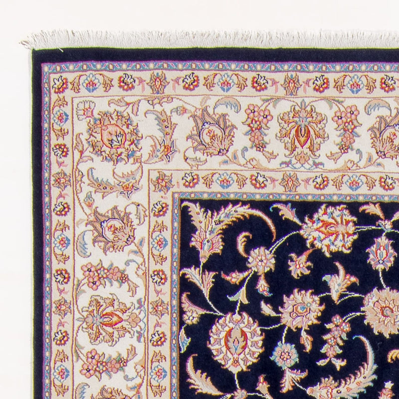 Persisk tæppe - Tabriz - Royal - 240 x 170 cm - mørkeblå