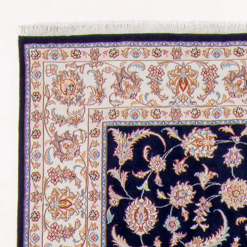 Persisk tæppe - Tabriz - Royal - 240 x 172 cm - mørkeblå