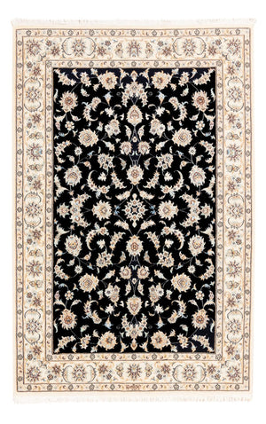 Persisk tæppe - Nain - Premium - 178 x 120 cm - mørkeblå