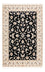 Persisk tæppe - Nain - Premium - 178 x 120 cm - mørkeblå