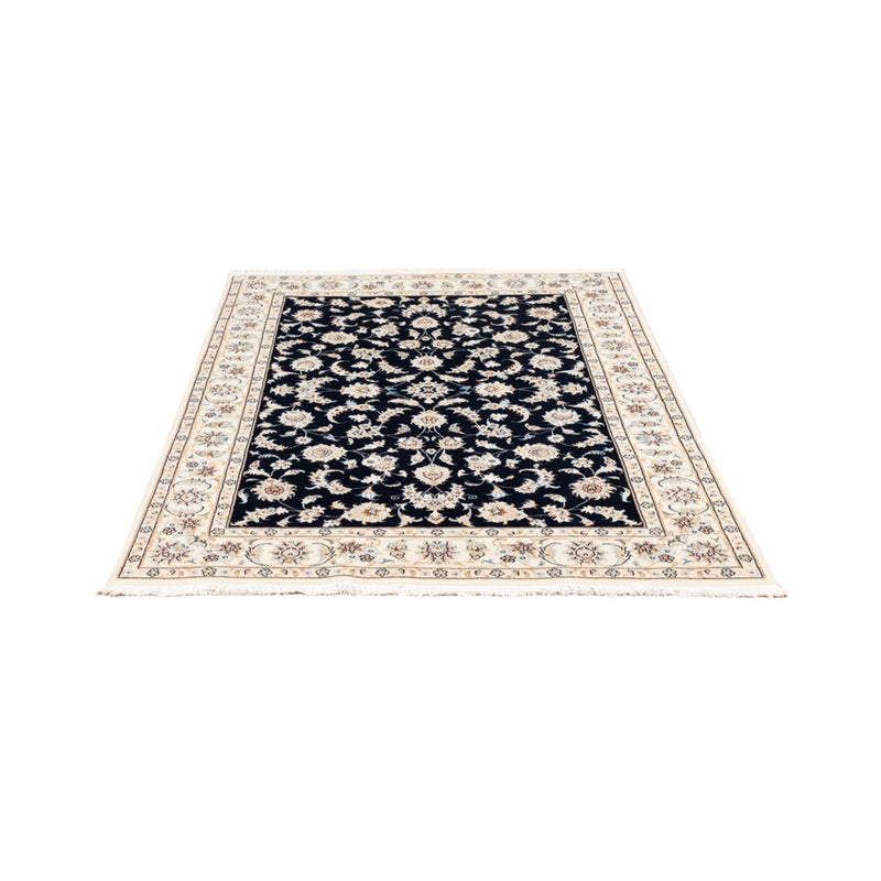 Persisk tæppe - Nain - Premium - 178 x 120 cm - mørkeblå